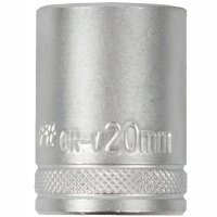 Socket 20mm X 27.8mm 1/2' Drive Crv 12 Point (image for) Socket 20mm X 27.8mm 1/2' Drive Crv 12 Point