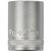 Socket 21mm X 27.8mm 1/2' Drive Crv 12 Point (image for) Socket 21mm X 27.8mm 1/2' Drive Crv 12 Point