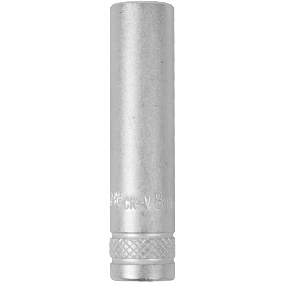 (image for) Socket 8mm 1/4' Dr Deep Socket Crv 12 Point