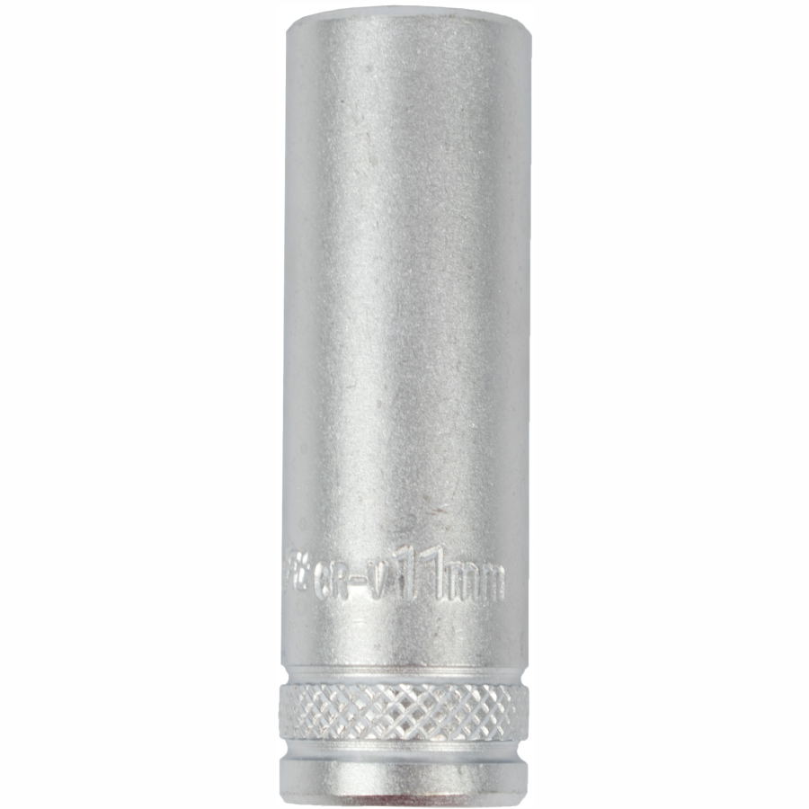 (image for) Socket 11mm 1/4' Dr Deep Socket Crv 12 Point