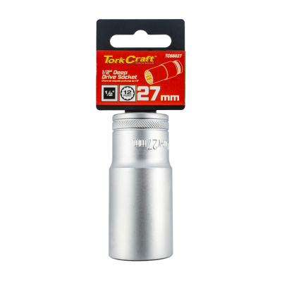 (image for) Socket 27mm 1/2' Dr Deep Socket Crv 12 Point