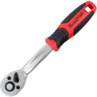 Ratchet 150mm 1/4'dr Offset Ergonomic Grip (image for) Ratchet 150mm 1/4'dr Offset Ergonomic Grip