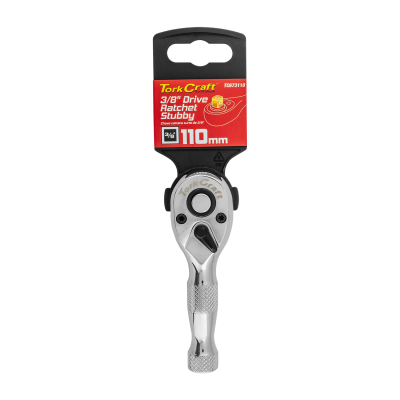 (image for) Ratchet 110mm 3/8' Drive Steel Handle Stubby
