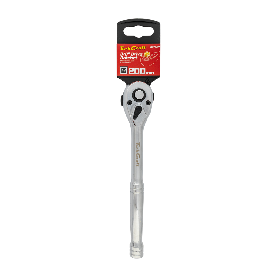 (image for) Ratchet 200mm 3/8' Drive Steel Handle