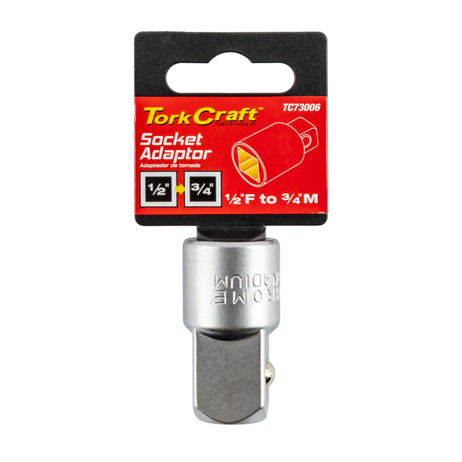(image for) Socket Adaptor 1/2'f X 3/4'm Square