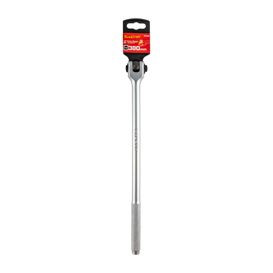 (image for) Power Bar 1/2'm Drive 380mm Swivel Head Steel Handle Socket