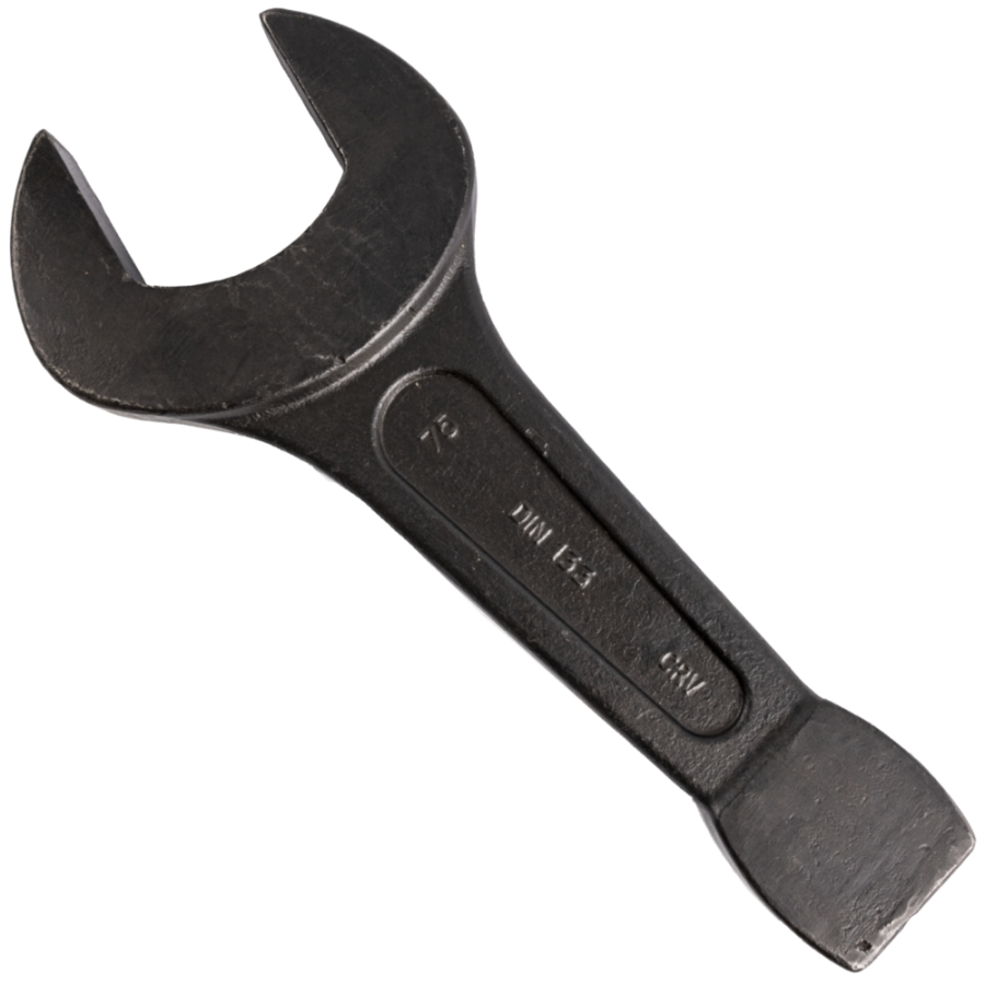 (image for) Slogging Spanner 75mm Open End Crv