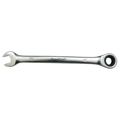 (image for) Combination Ratchet Wrench 10mm Fixed Head Spanner