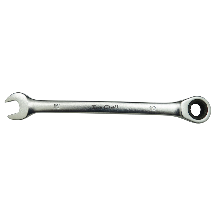(image for) Combination Ratchet Wrench 10mm Fixed Head Spanner