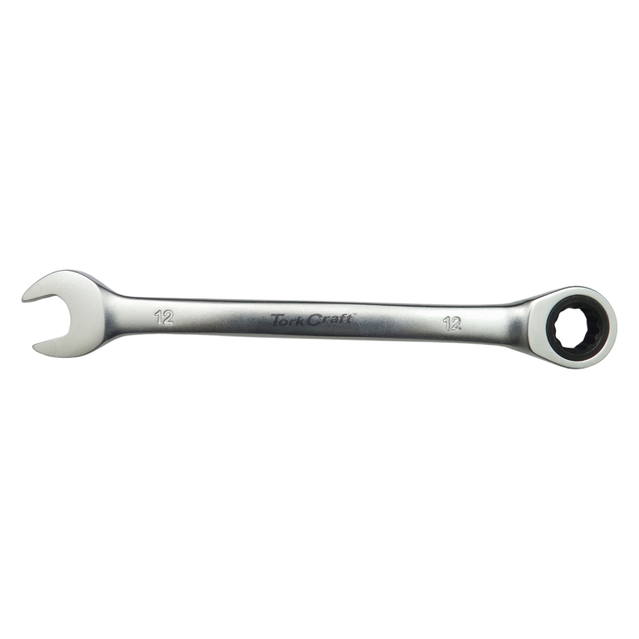 (image for) Combination Ratchet Wrench 12mm Fixed Head Spanner