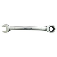(image for) Combination Ratchet Wrench 17mm Fixed Head Spanner