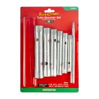 (image for) Tube Socket Set 8 9 10 11 12 13 14 15 16 17 18 19mm & T-rod)