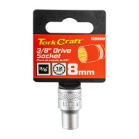Socket 3/8'dr 8mm 12pt Crv (image for) Socket 3/8'dr 8mm 12pt Crv