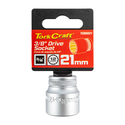 (image for) Socket 3/8'dr 21mm 12pt Crv