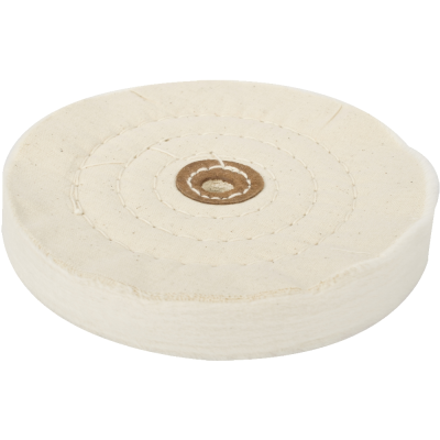(image for) Buffing Pad Medium 150mm To Fit 12.5mm Arbor/spindle - White