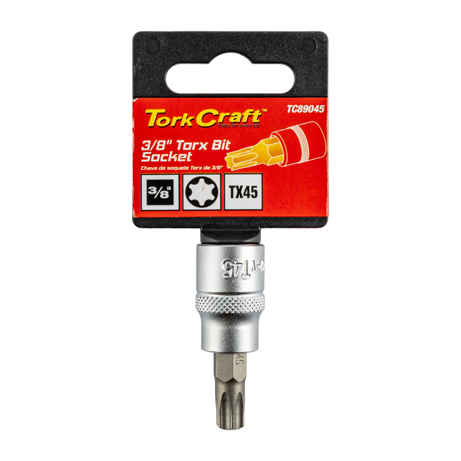 (image for) Socket Bit 3/8'dr Torx T45 S2