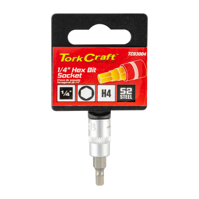 (image for) Socket Bit 1/4'dr Hex H4 S2 Material