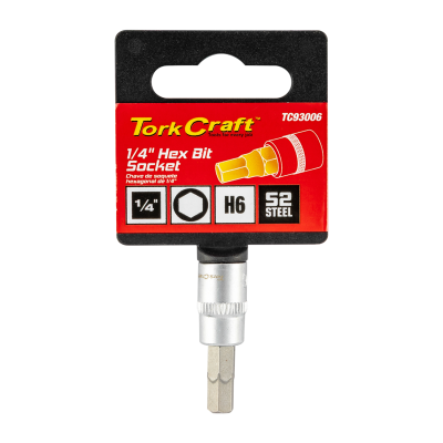 (image for) Socket Bit 1/4'dr Hex H6 S2 Material