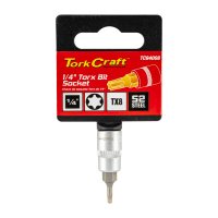 Socket Bit 1/4'dr Torx T8 S2 Material (image for) Socket Bit 1/4'dr Torx T8 S2 Material