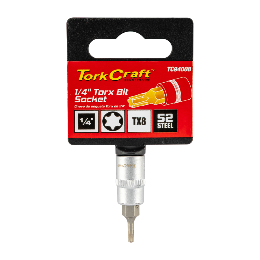 (image for) Socket Bit 1/4'dr Torx T8 S2 Material