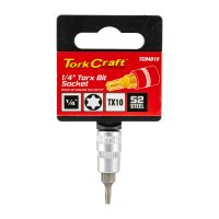(image for) Socket Bit 1/4'dr Torx T10 S2 Material
