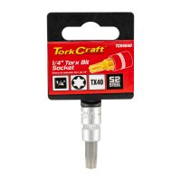 (image for) Socket Bit 1/4'dr Torx T40 S2 Material