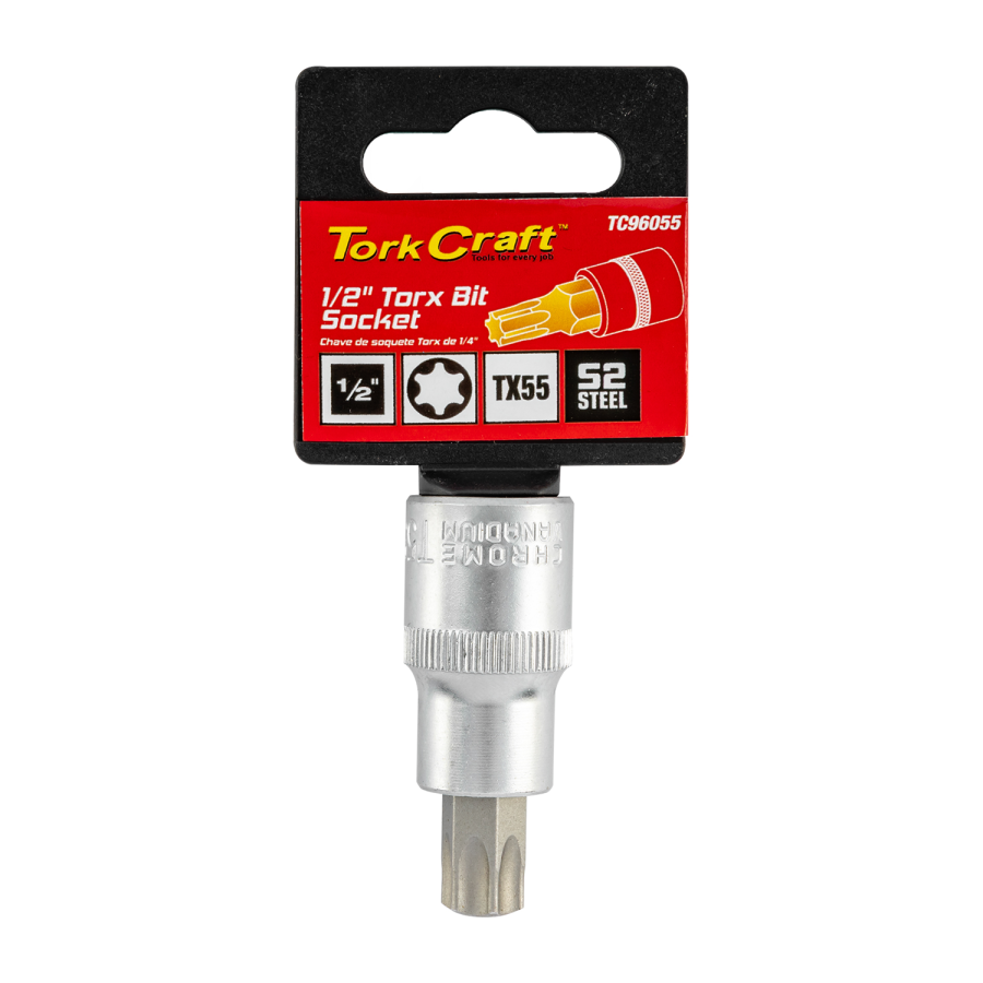 (image for) Socket Bit 1/2'dr Torx T55 S2 Material