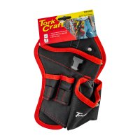 Tool, Drill & Screw Pouch 4 Pocket With Belt Loop Nylon (image for) Tool, Drill & Screw Pouch 4 Pocket With Belt Loop Nylon