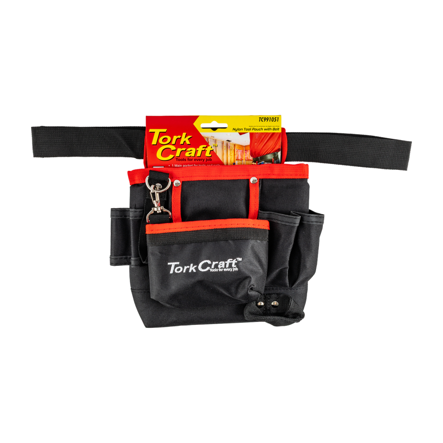 (image for) Tool Pouch Nylon With Belt 7 Pocket