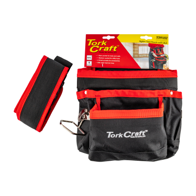 (image for) Tool Pouch Nylon With Belt 5 Pocket + Loops