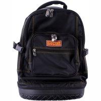 Tool Backpack Black With Rubber Base 65 X 20 X 40cm Tork Craft (image for) Tool Backpack Black With Rubber Base 65 X 20 X 40cm Tork Craft
