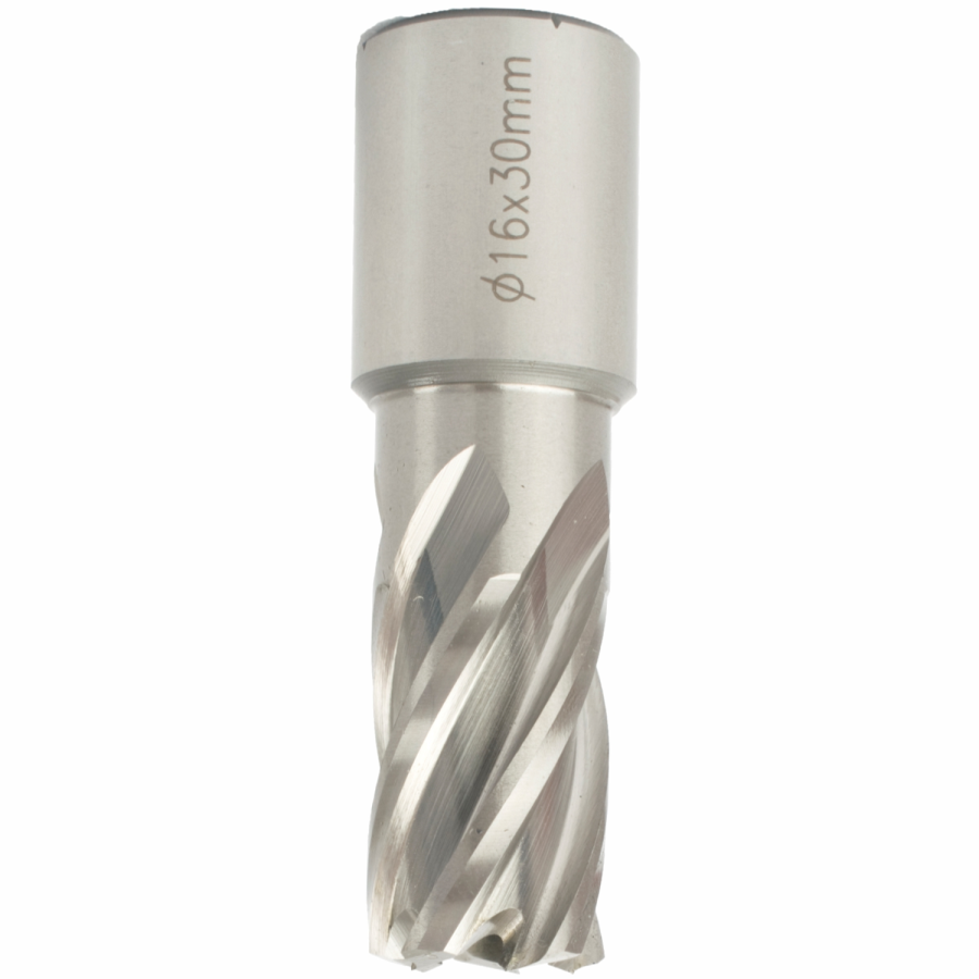 (image for) Annular Hole Cutter Hss 16 X 30mm Weld Shank 19.05mm
