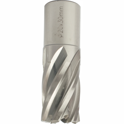(image for) Annular Hole Cutter Hss 20 X 30mm Weld Shank 19.05mm