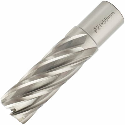 (image for) Annular Hole Cutter Hss 21 X 55mm Weld Shank 19.05mm
