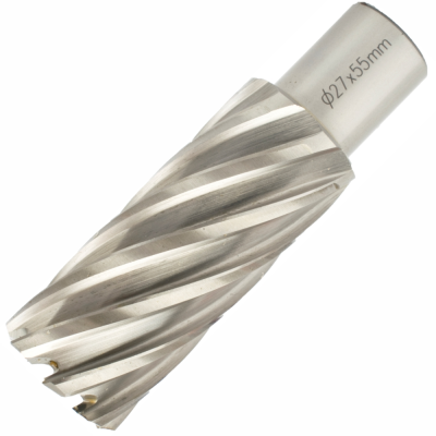 (image for) Annular Hole Cutter Hss 27 X 55mm Weld Shank 19.05mm