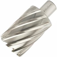 Annular Hole Cutter Hss 42 X 55mm Weld Shank 19.05mm (image for) Annular Hole Cutter Hss 42 X 55mm Weld Shank 19.05mm