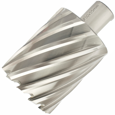 (image for) Annular Hole Cutter Hss 50 X 55mm Weld Shank 19.05mm