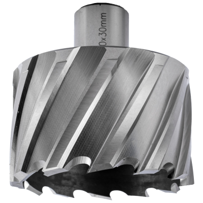 (image for) Annular Hole Cutter Hss 60 X 30mm Weld Shank 19.05mm