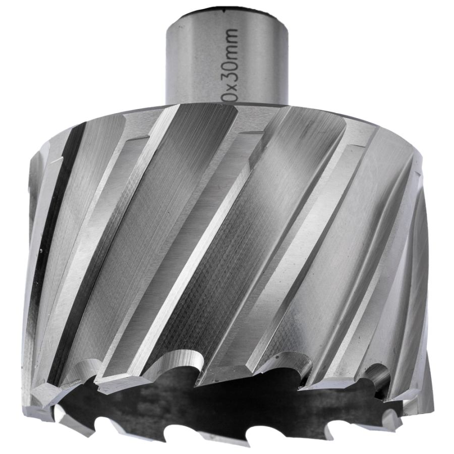 (image for) Annular Hole Cutter Hss 60 X 30mm Weld Shank 19.05mm