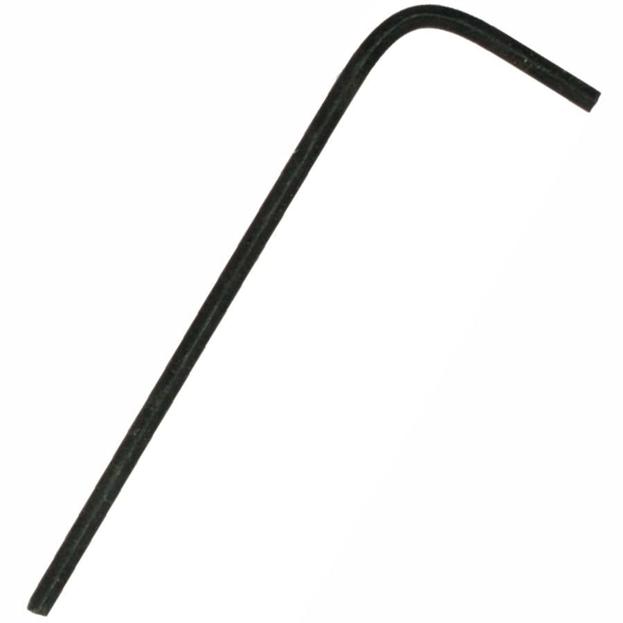 (image for) L-wrench Hex 1.5 X 45 X 11mm Crv Black