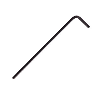 (image for) L-wrench Hex 2.0x80x15mm Long Crv Black