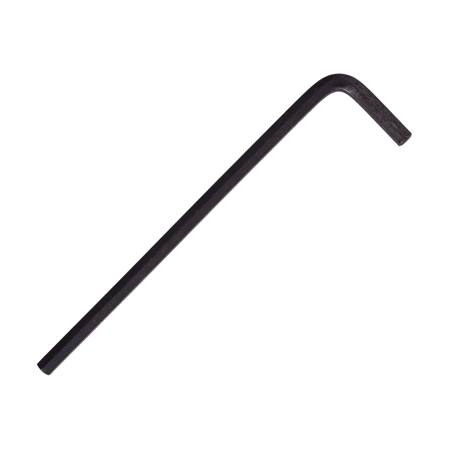 (image for) L-wrench Hex 4.0x102x21mm Long Crv Black