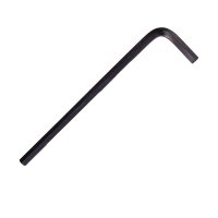 (image for) L-wrench Hex 5.0x115x26mm Long Crv Black