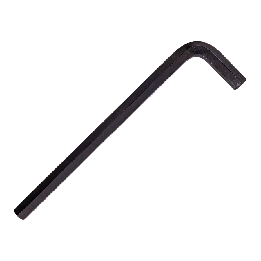 (image for) L-wrench Hex 10x170x38mm Long Crv Black