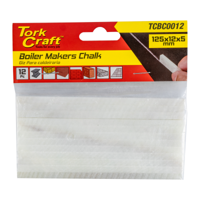(image for) Boiler Makers Chalk 12pc Welders White Soap Stone