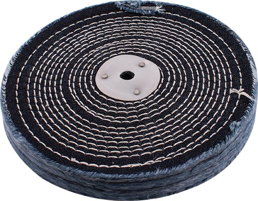 (image for) Colour Buff/mop Stitched 200mm X 2 Section 20mm Thick