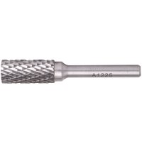 Rotary Burr Tungsten 12x25x6mm Cylindrical (image for) Rotary Burr Tungsten 12x25x6mm Cylindrical
