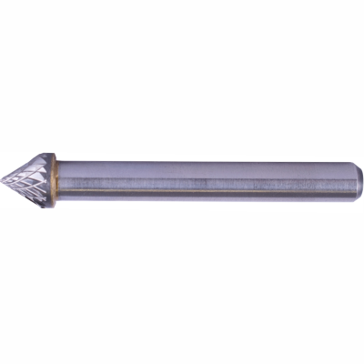 (image for) Rotary Burr Tungsten 8x7x6mm 60 Degree Cone