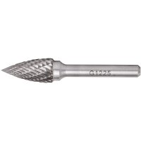 (image for) Rotary Burr Tungsten 12x25x6mm Conical Curved