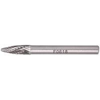 (image for) Rotary Burr Tungsten 6x18x6mm Round Point